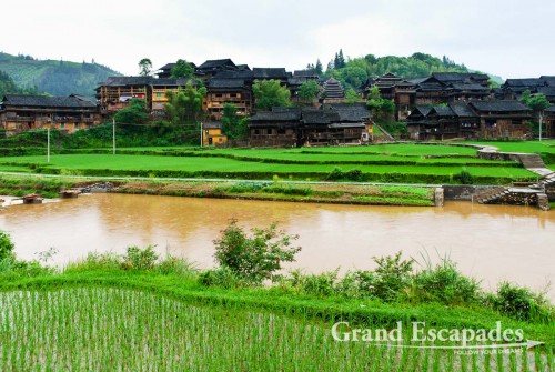 Chengyang, a Dong Village near Sanjiang, Guilin region, China