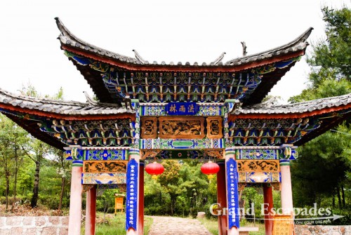 Baisha, a village with well preserved old temples and some frescos from the 5th and 6th century done by Tibetan, Naxi and Han artists, Yunnan, China