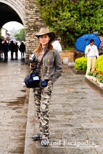 Chinese tourist in Dali, Yunnan, China