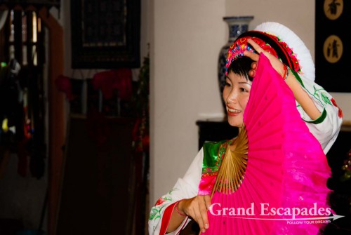 Traditional Bai dances, Dali, Yunnan, China