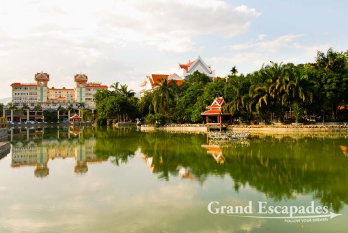 Jinghong, the capital of the Xishuangbanna province, seems like the Chinese Riviera, China