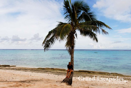 Driving around on Rarotonga, Cook Islands