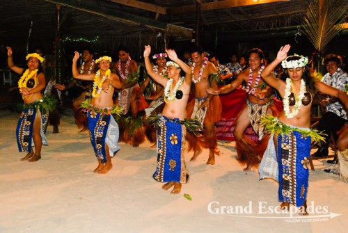 "Island Night" at Samade on the Beach, Aitutaki Atoll, Cook Islands