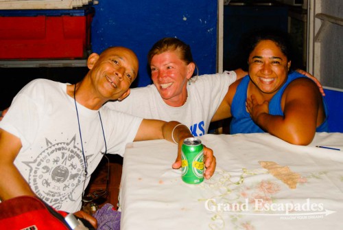 Jerome, Heidi & Pina, Rapa Nui or Easter Island, Pacific