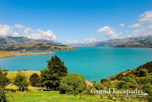 Akaroa, Bank Peninsula, near Christchurch, South Island, New Zealand