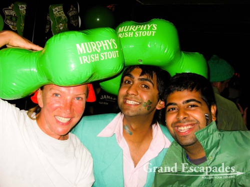 St Patrick´s day in Dunedin, South Island, New Zealand