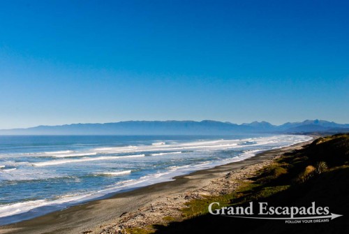 Near Slope Point, the southernmost point in New Zealand, South Island, New Zealand