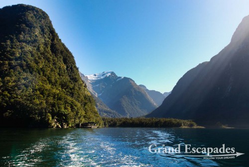 Sailing the Milford Sound on the MV Friendship, South Island, New Zealand