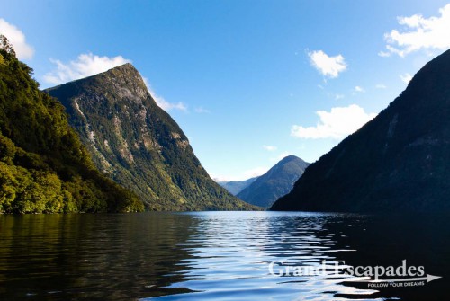 Sailing the Doubtful Sound, South Island, New Zealand