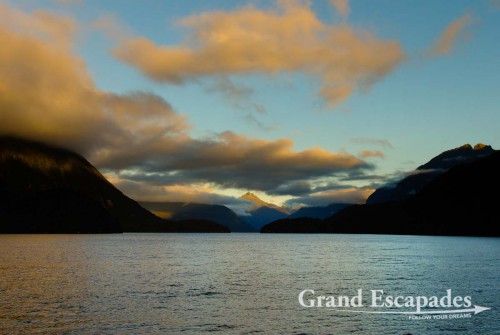 Sailing the Doubtful Sound, South Island, New Zealand