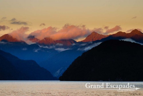 Sailing the Doubtful Sound, South Island, New Zealand