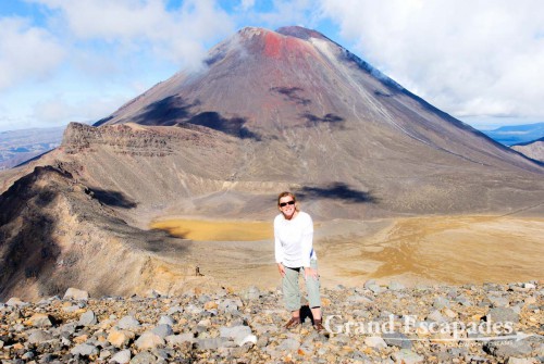 Red Crater, Tongariro Alpine Crossing, Tongariro National Park, North Island, New Zealand