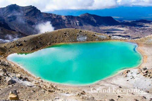 Emerald Lakes, Tongariro Alpine Crossing, Tongariro National Park, North Island, New Zealand