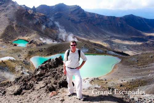 Emerald Lakes, Tongariro Alpine Crossing, Tongariro National Park, North Island, New Zealand