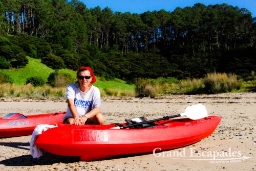 Sea kayak, Bay of Islands, North Island, New Zealand