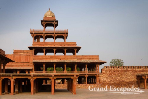Panch Mahal, Fatehpur Sikri, near Agra, Rajasthan, India