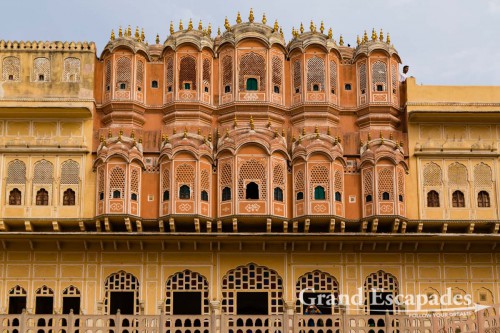 Hawa Mahal, the "Palace of Winds" or “Palace of the Breeze”, Jaipur, Rajasthan, India