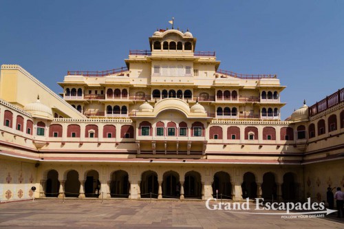 Chandra Mahal, City Palace, Jaipur, the Pink City, Rajasthan, India
