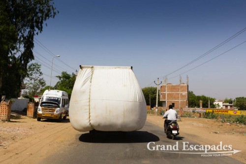 On the way to Sawai Madhopur Train Station, near Ranthambhore National Park, Rajasthan, India