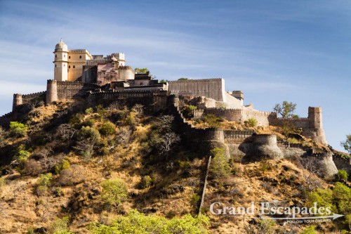 Kumbhalgarh Fort and the "Indian Great Wall", Kumbhalgarh, Rajasthan, India
