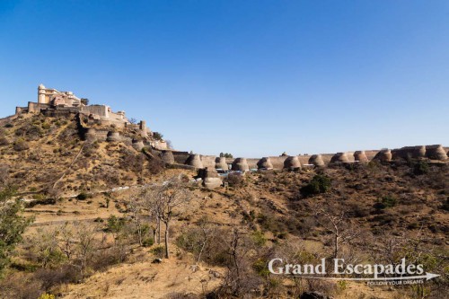 Kumbhalgarh Fort and the "Indian Great Wall", Kumbhalgarh, Rajasthan, India
