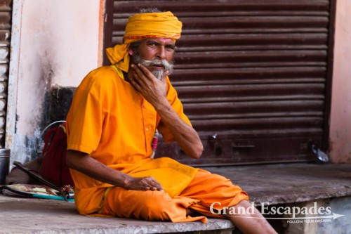 "Holy Man" in the streets of Pushkar, Rajsthan, India