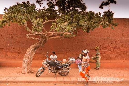 Abomey palace, palace walls