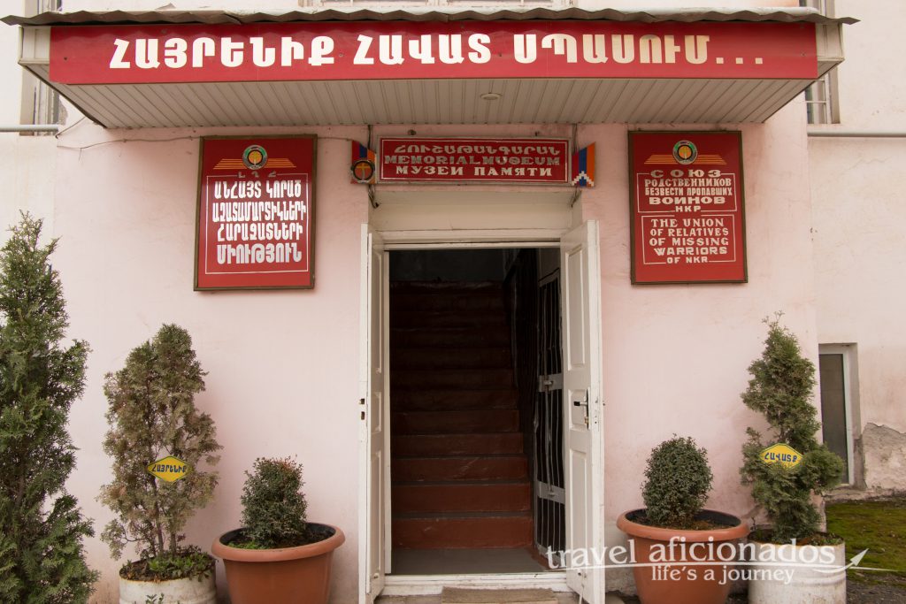 Stepanakert Entrance to Museum of Fallen Soldiers