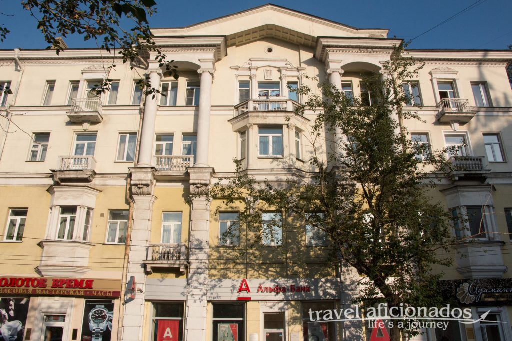 Irkutsk 19th century architecture